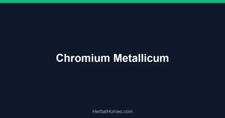 Chromium Metallicum