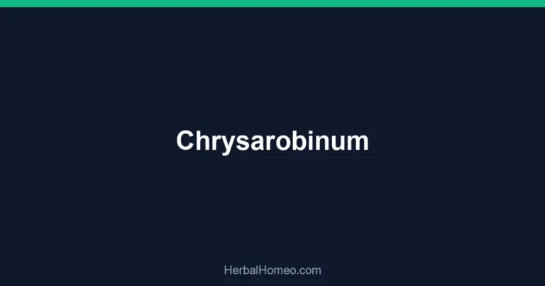 Chrysarobinum