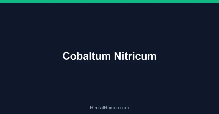 Cobaltum Nitricum