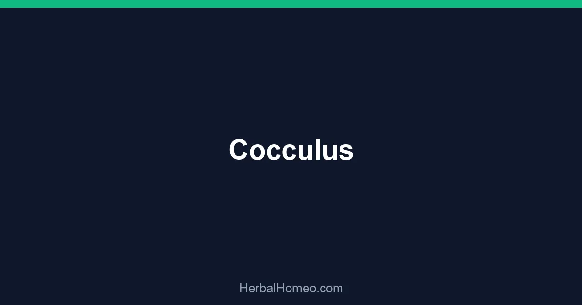 Cocculus