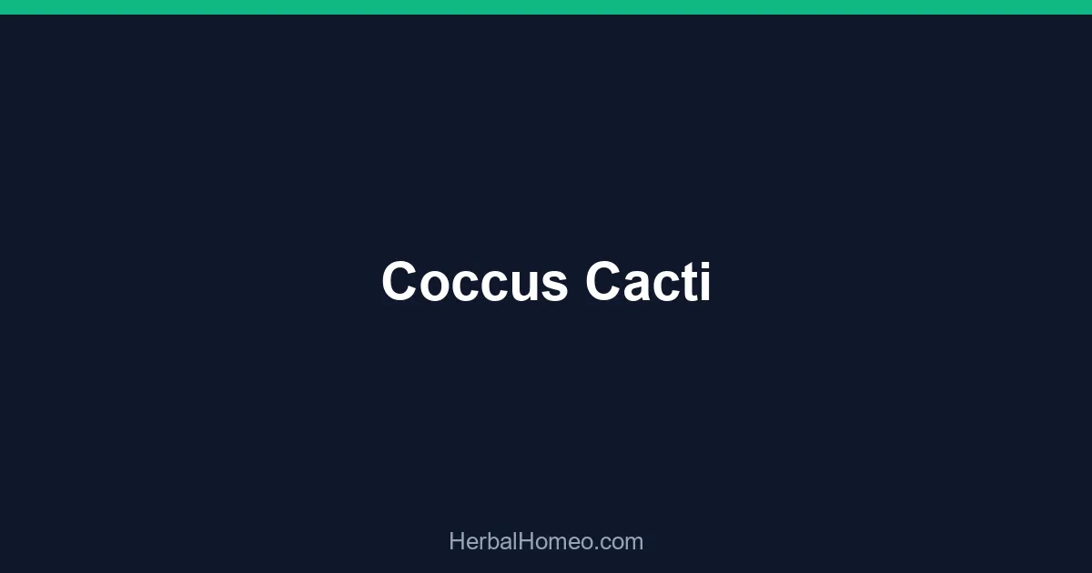 Coccus Cacti