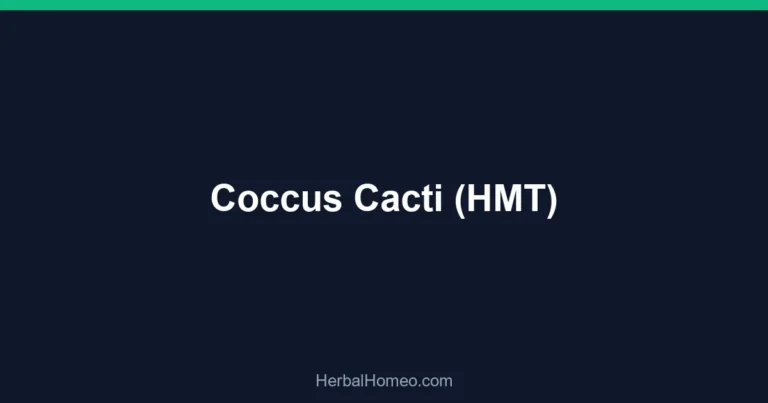 Coccus Cacti (HMT)