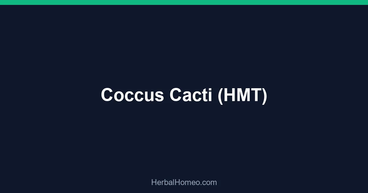 Coccus Cacti (HMT)