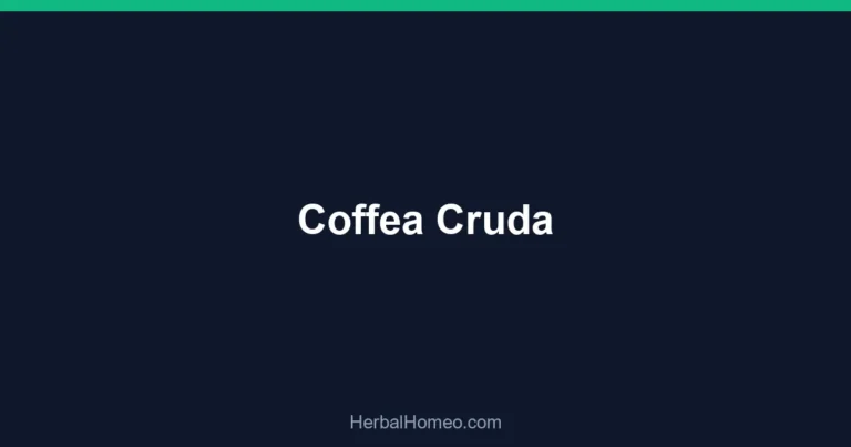 Coffea Cruda