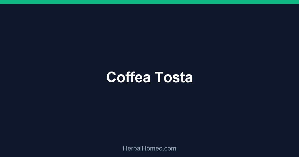 Coffea Tosta
