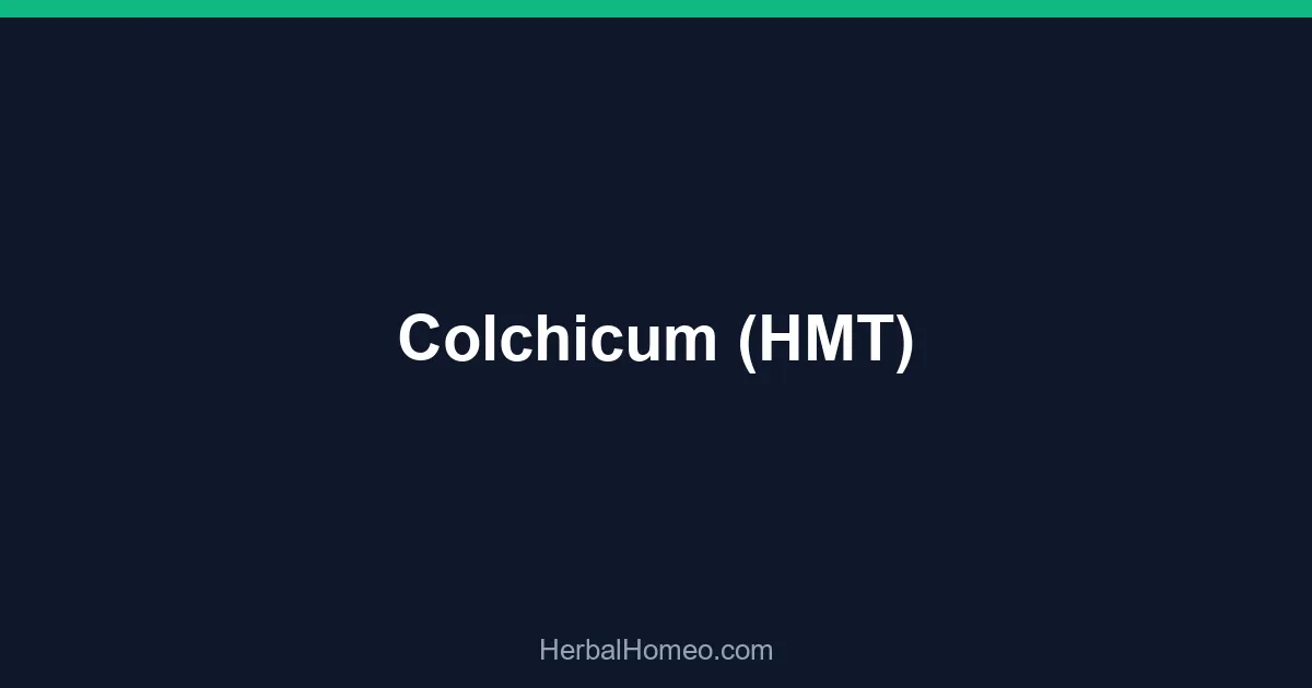 Colchicum (HMT)