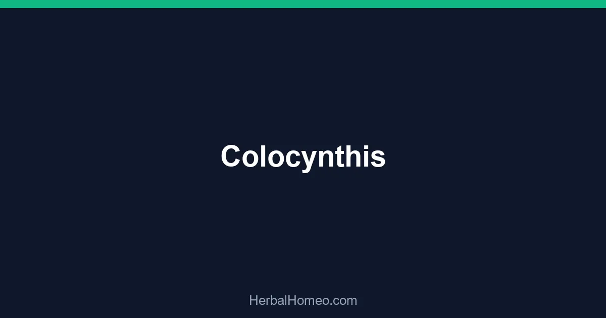 Colocynthis