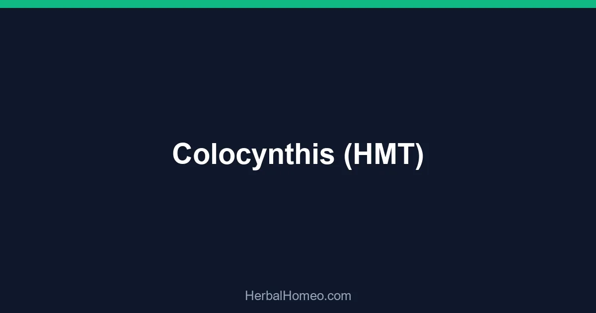 Colocynthis (HMT)