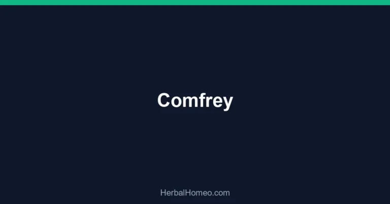 Comfrey