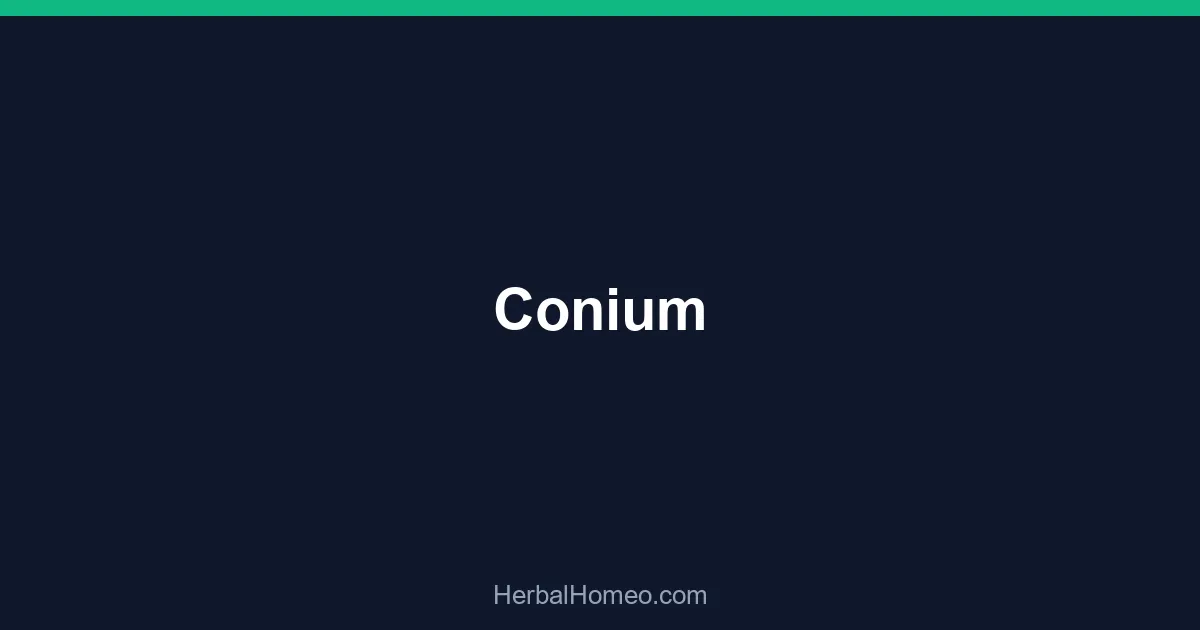 Conium
