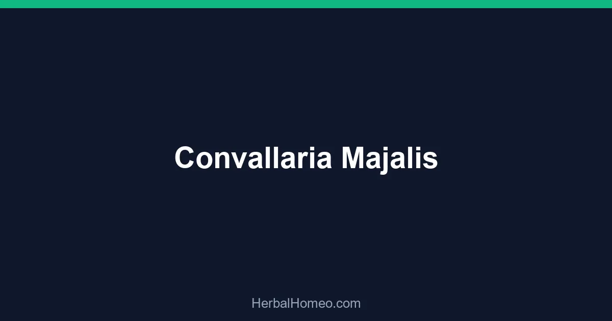 Convallaria Majalis