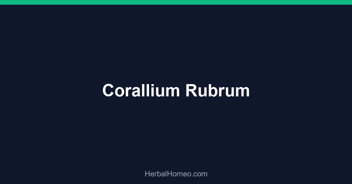 Corallium Rubrum