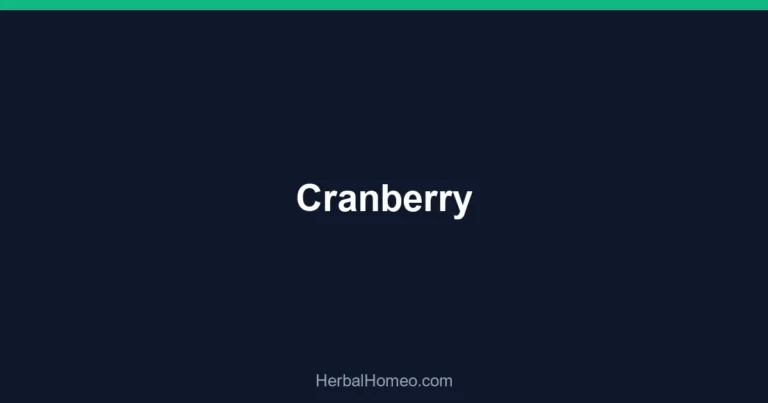Cranberry
