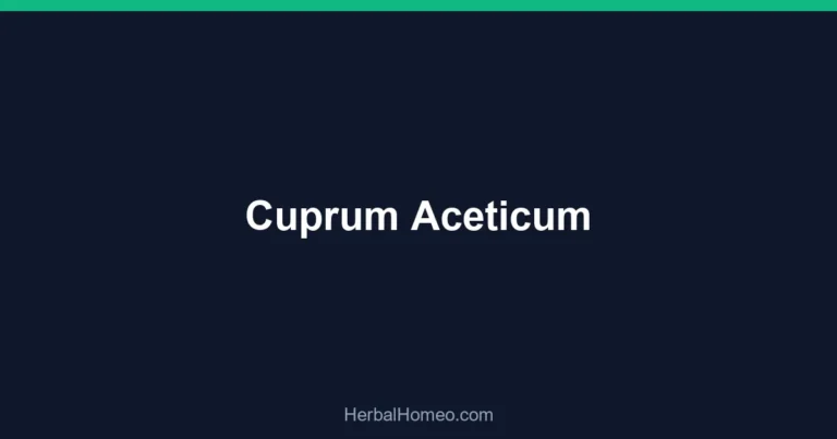 Cuprum Aceticum