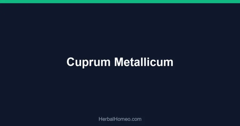 Cuprum Metallicum