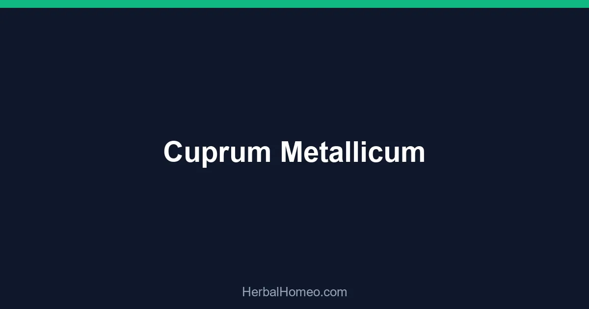 Cuprum Metallicum