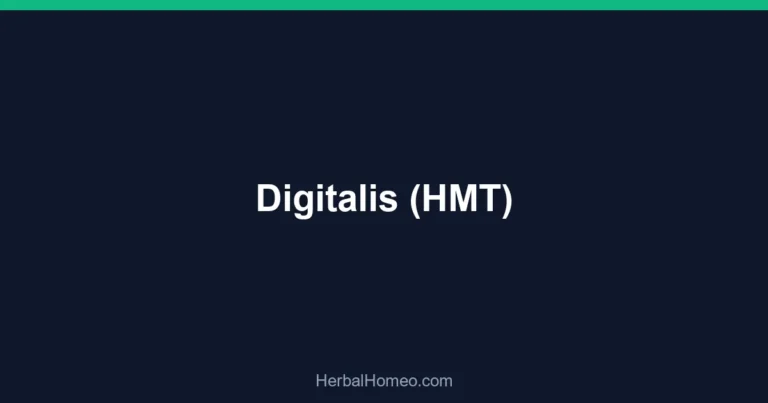 Digitalis (HMT)
