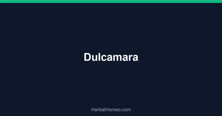 Dulcamara