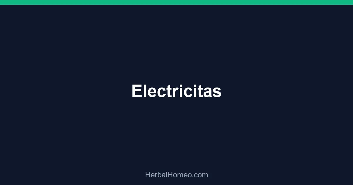 Electricitas