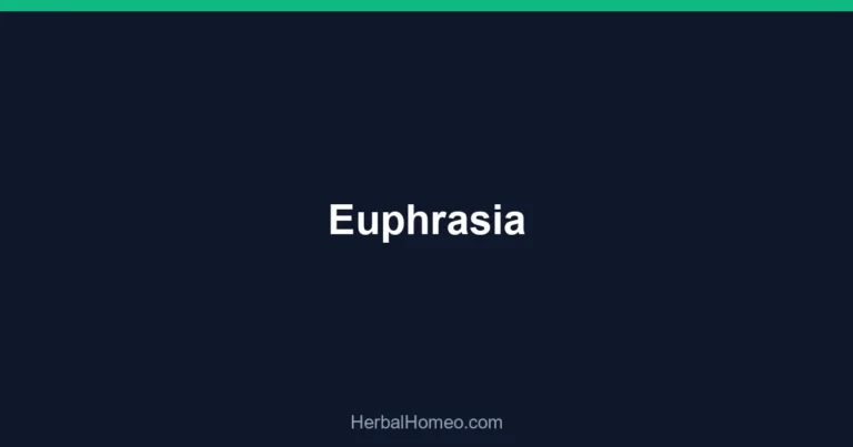 Euphrasia