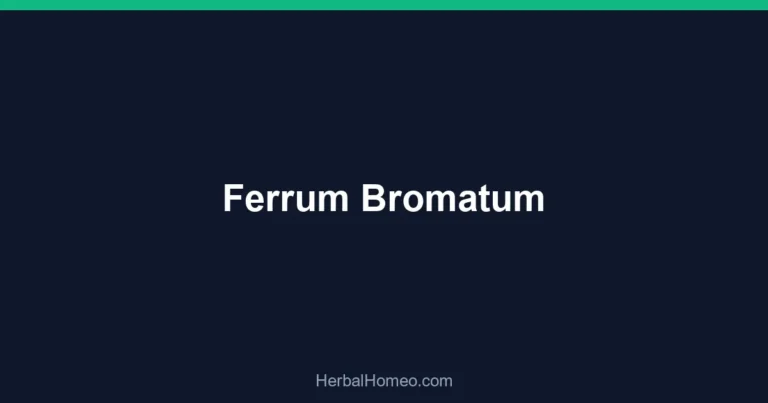 Ferrum Bromatum