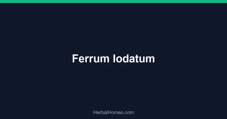 Ferrum Iodatum