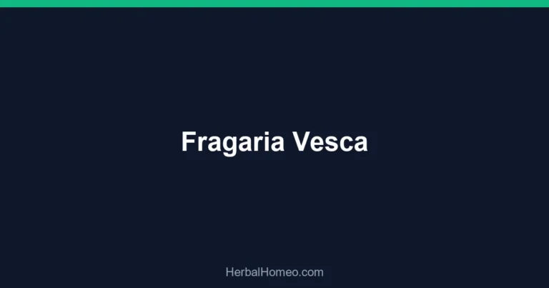 Fragaria Vesca