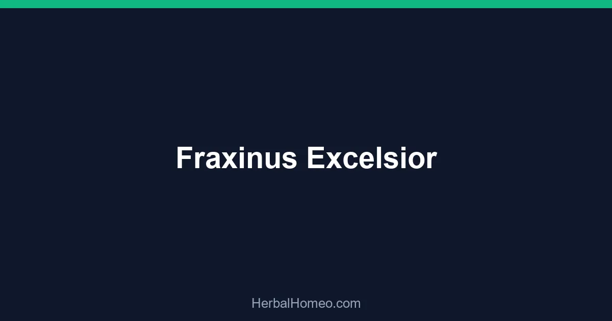 Fraxinus Excelsior