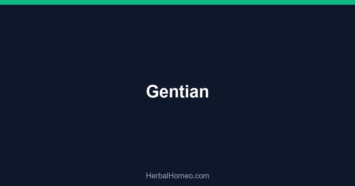 Gentian