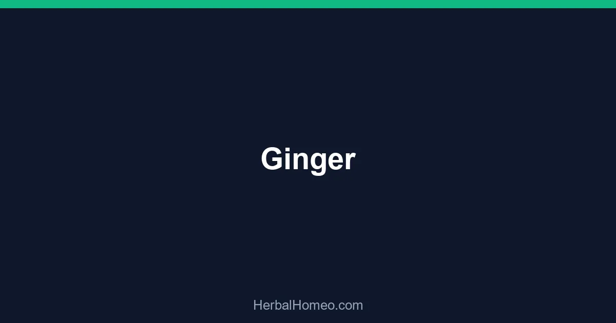 Ginger