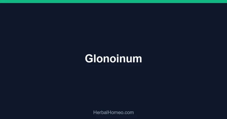 Glonoinum