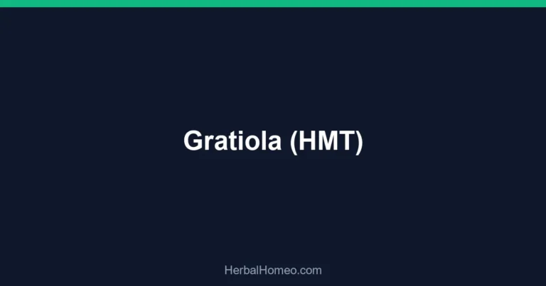 Gratiola (HMT)