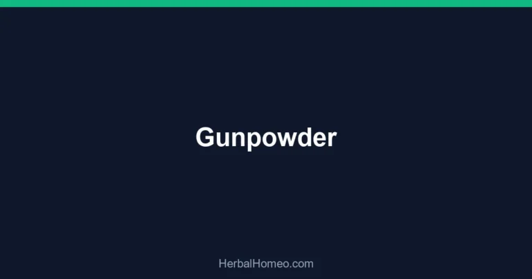 Gunpowder