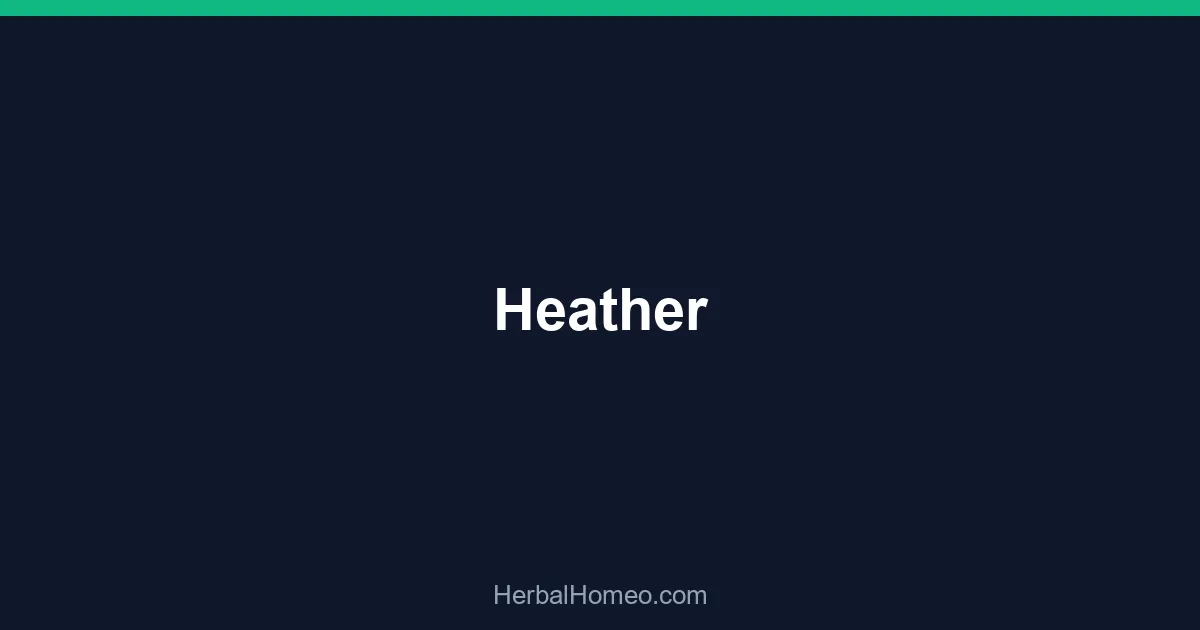 Heather