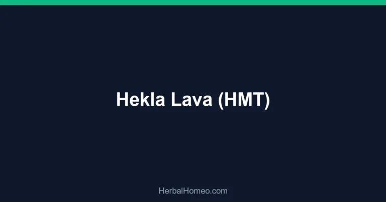 Hekla Lava (HMT)