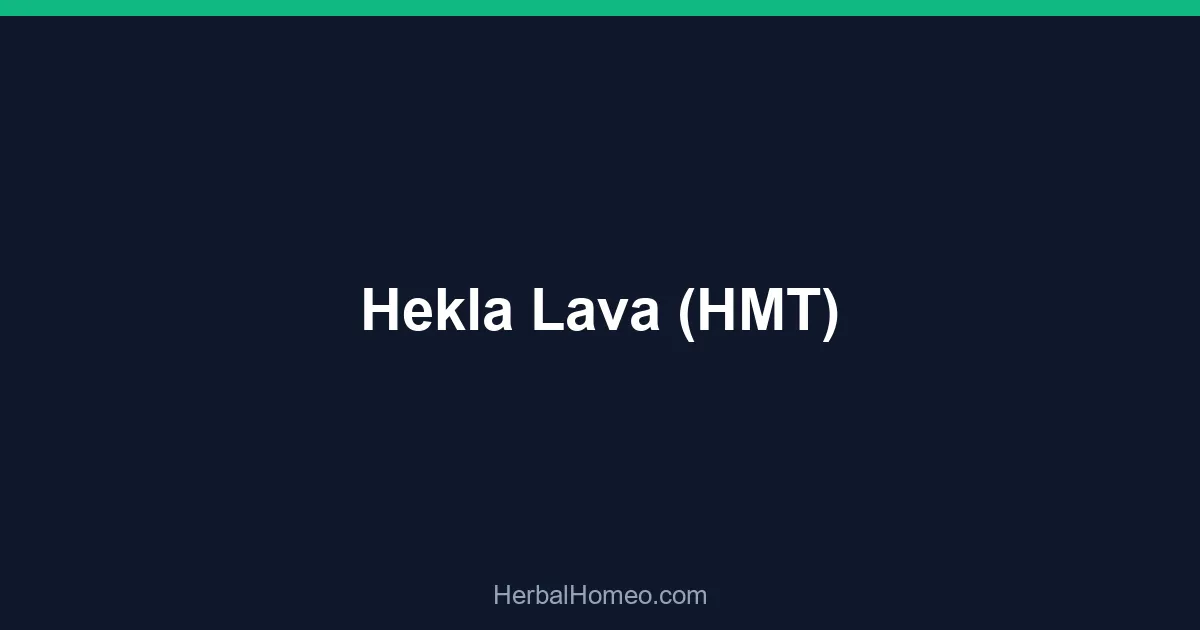 Hekla Lava (HMT)