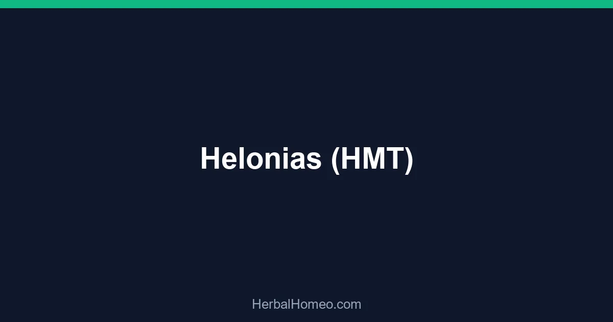 Helonias (HMT)