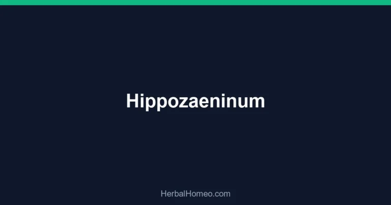 Hippozaeninum