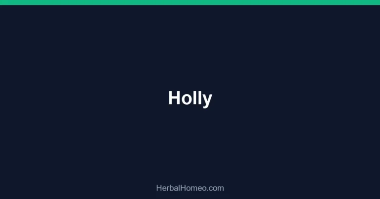 Holly