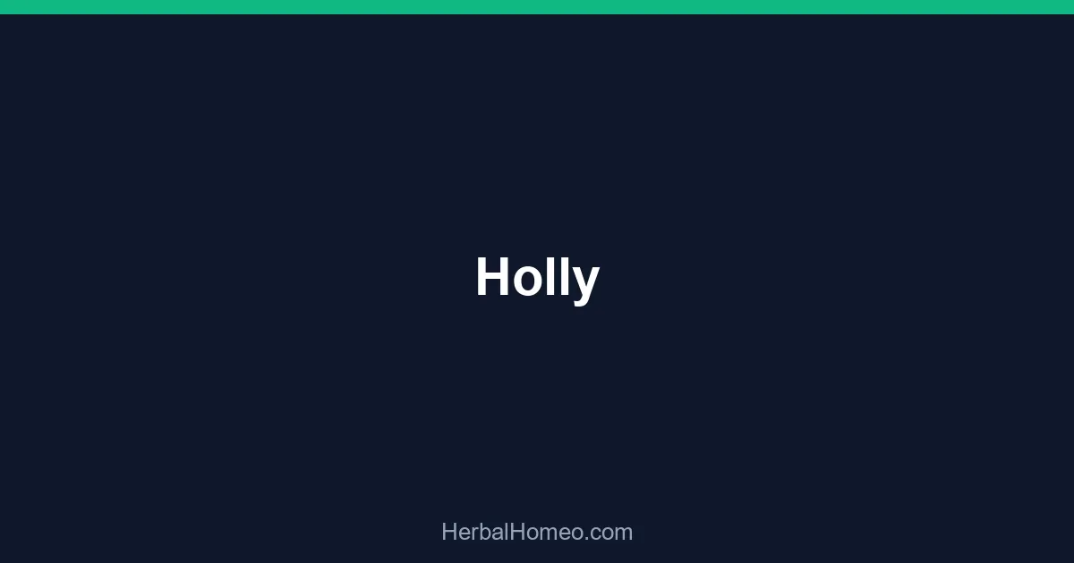 Holly