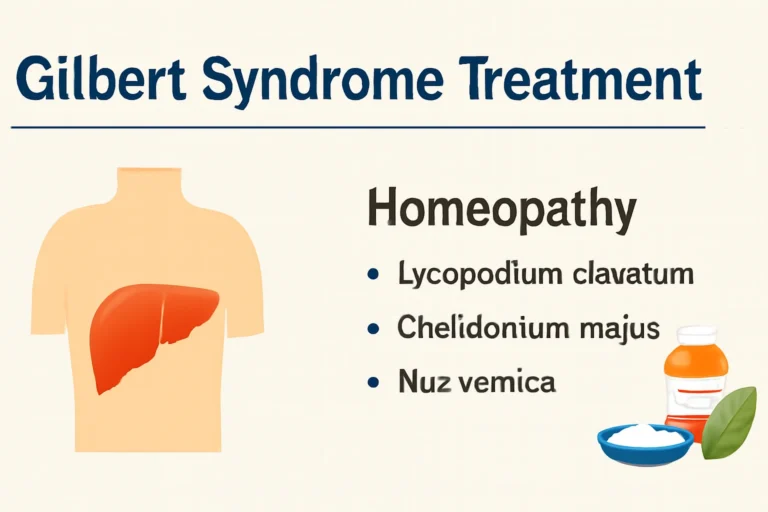 Homeopathic treatment for Gilbert Syndrome - improving liver function
