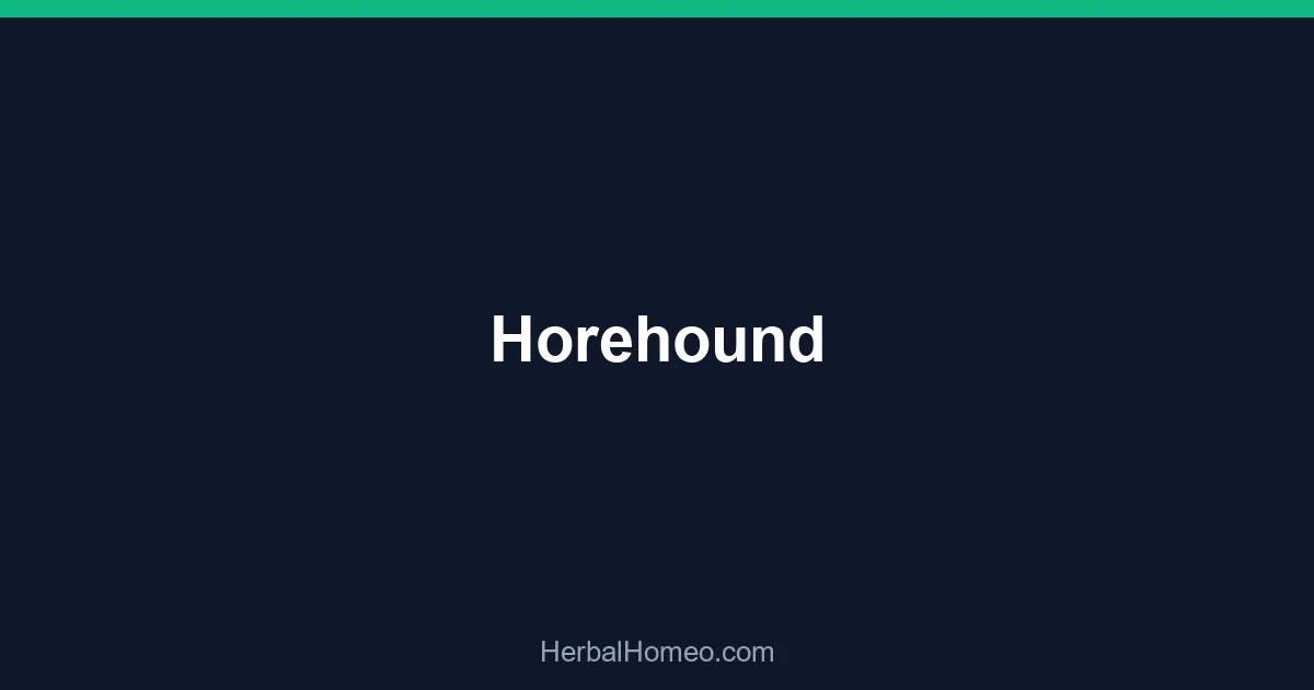 Horehound