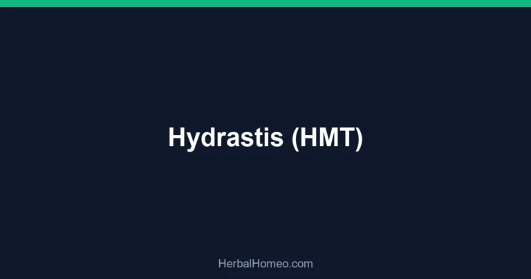 Hydrastis (HMT)