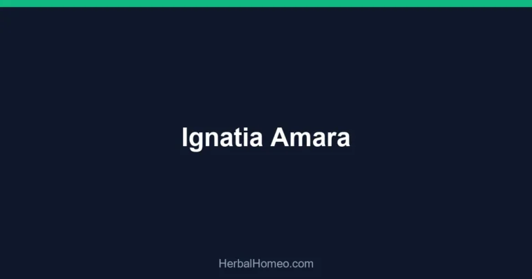 Ignatia Amara