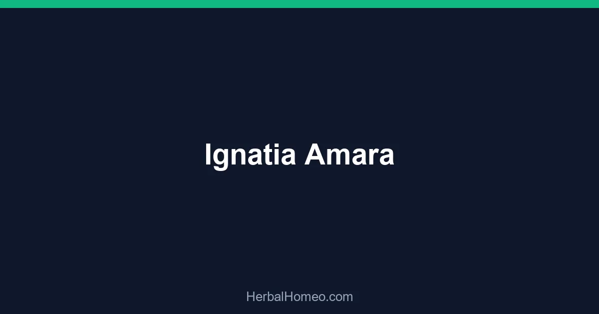 Ignatia Amara