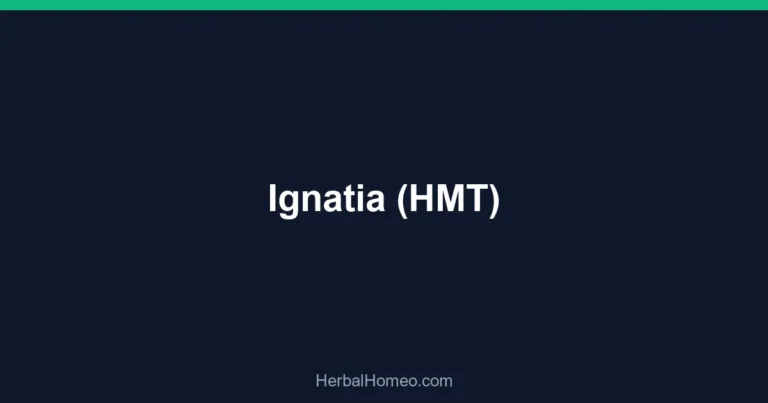 Ignatia (HMT)