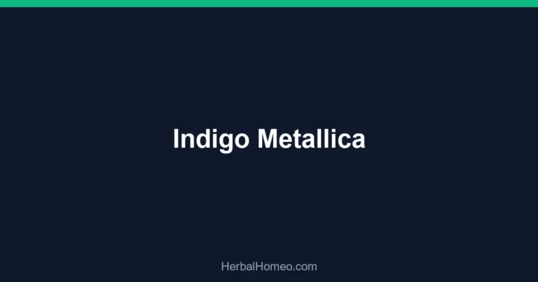 Indigo Metallica