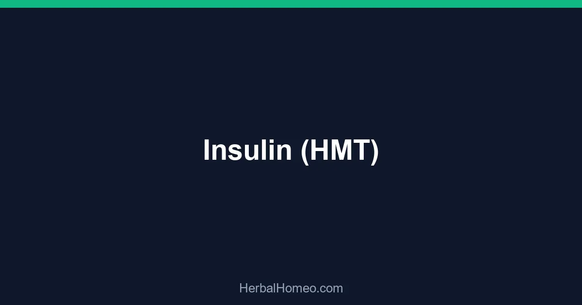 Insulin (HMT)
