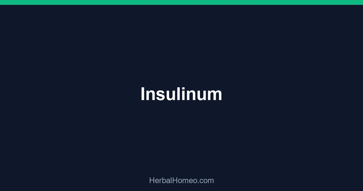 Insulinum