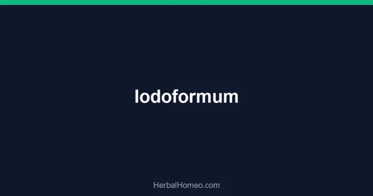 Iodoformum
